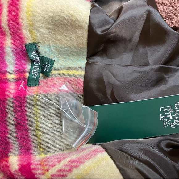 Wild Fable Cropped Plaid Jacket - Picture 3 of 5